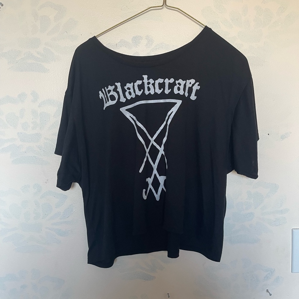 Black Craft Cvlt cropped top